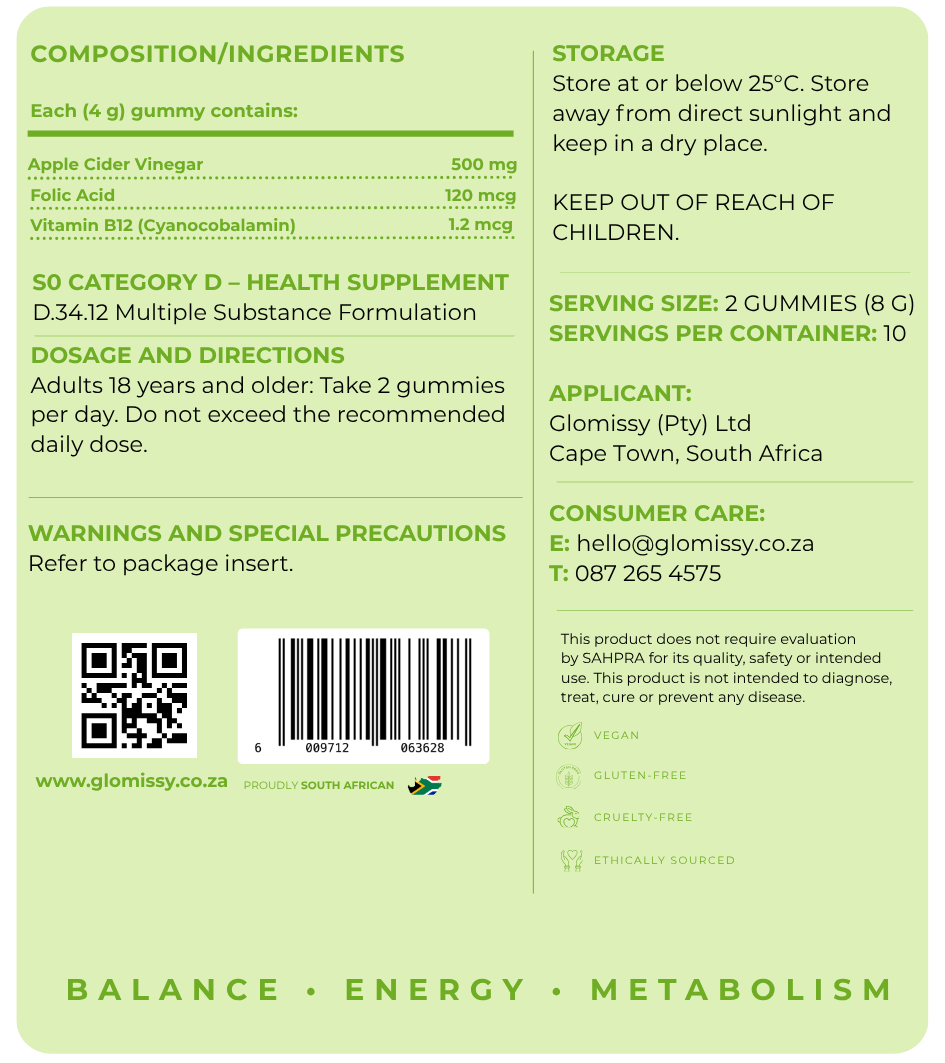 ACV Gummies – Sample Pack